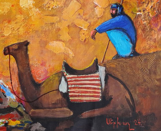 A Resting Bedouin