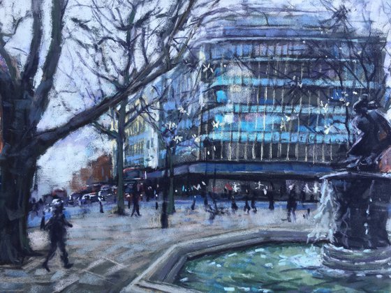 Sloane square winter - London