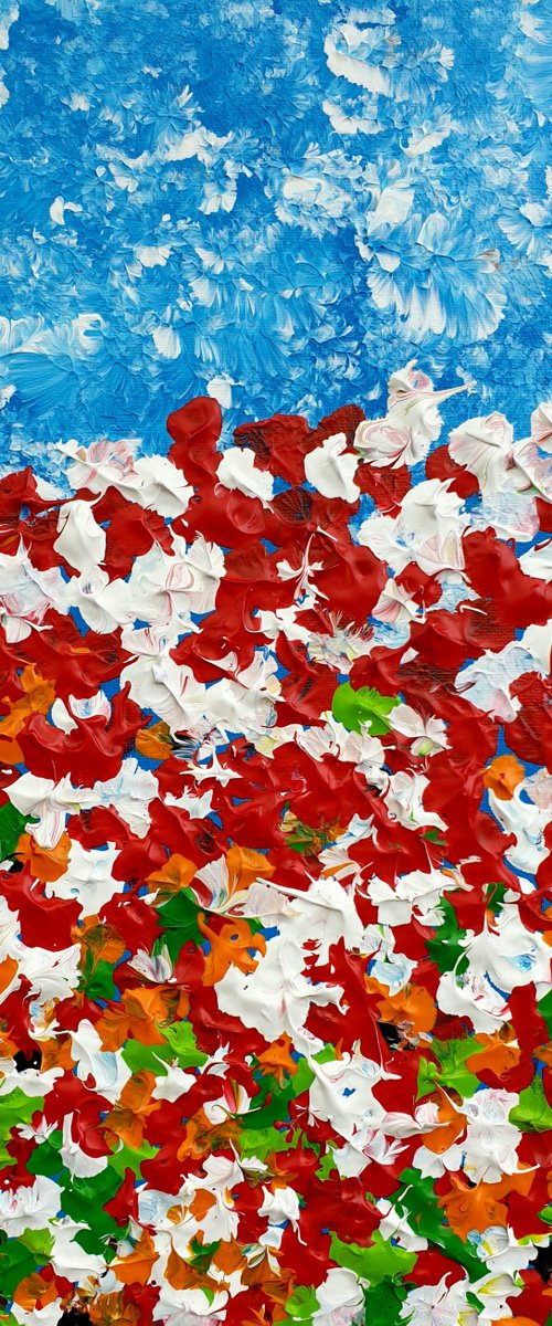 Abstract Flowers 2 by Daniel Urbaník
