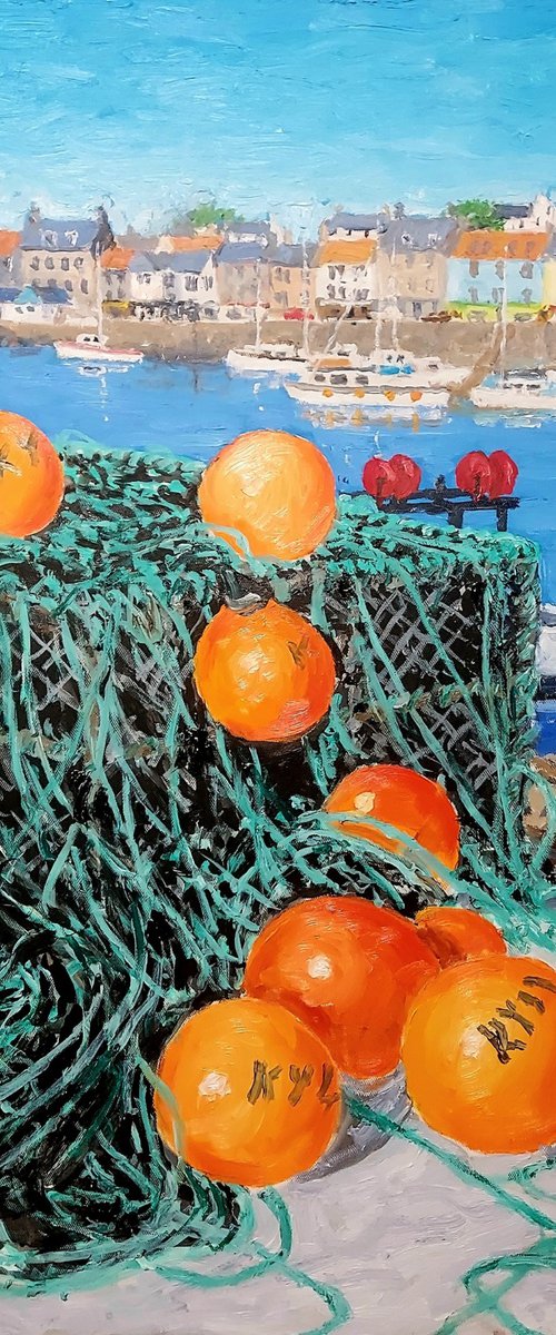 ropes and floats by Colin Ross Jack