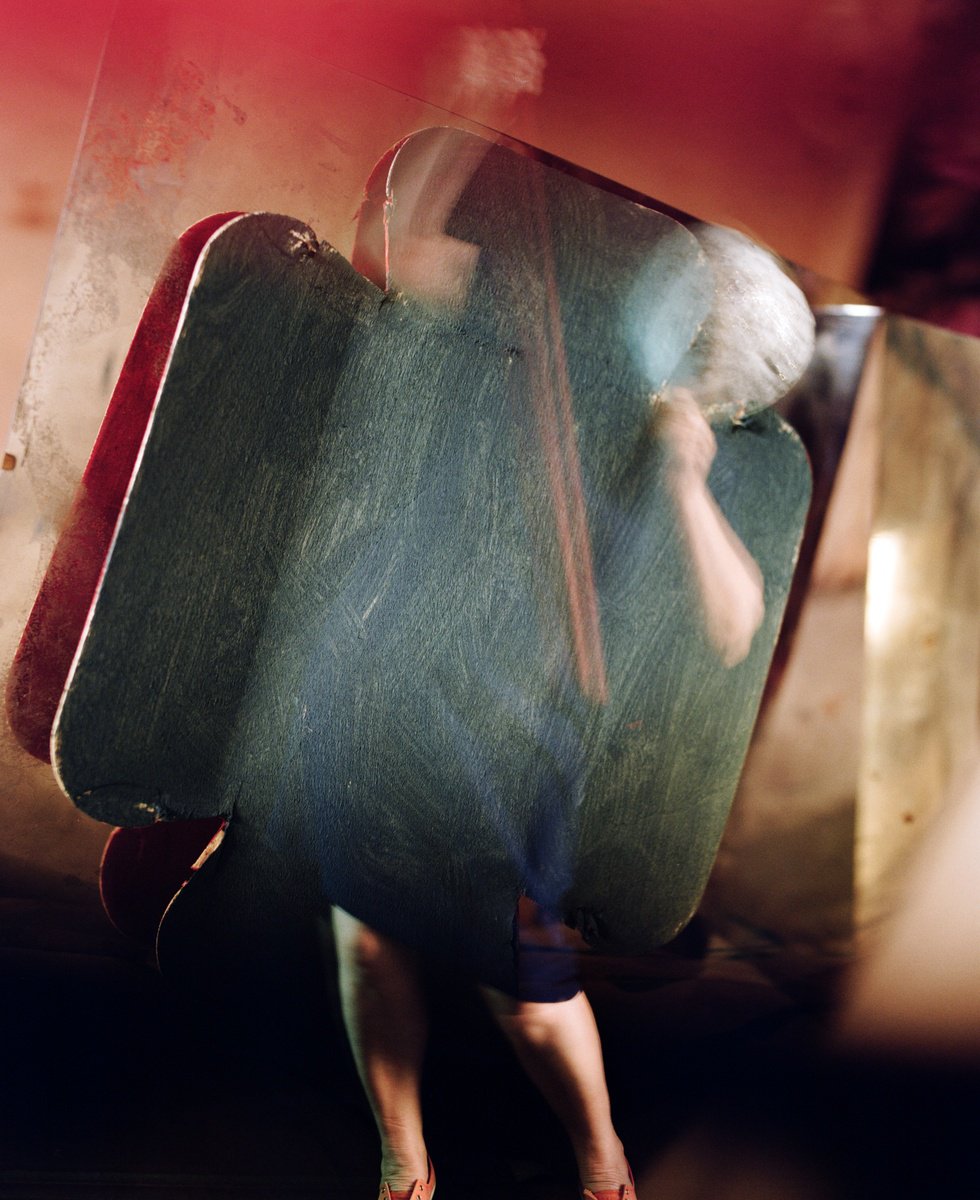 Expressive Portrait Photograph By Tania Serket, 19 X 24", Brunhilda, Original Artwork