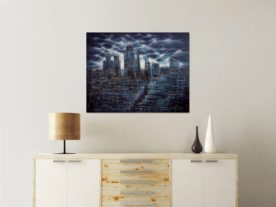 London Skyline Night