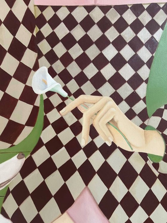 "The Choice Is Yours" on pink.