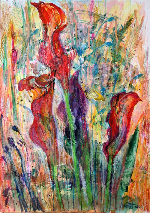 Fantasy with Flowers 59. by Rakhmet Redzhepov