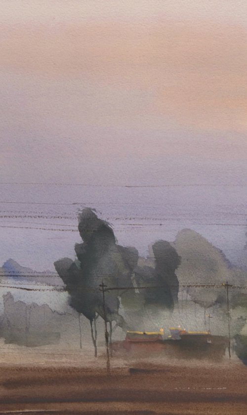 Misty- cal sunrise by Prashant Prabhu