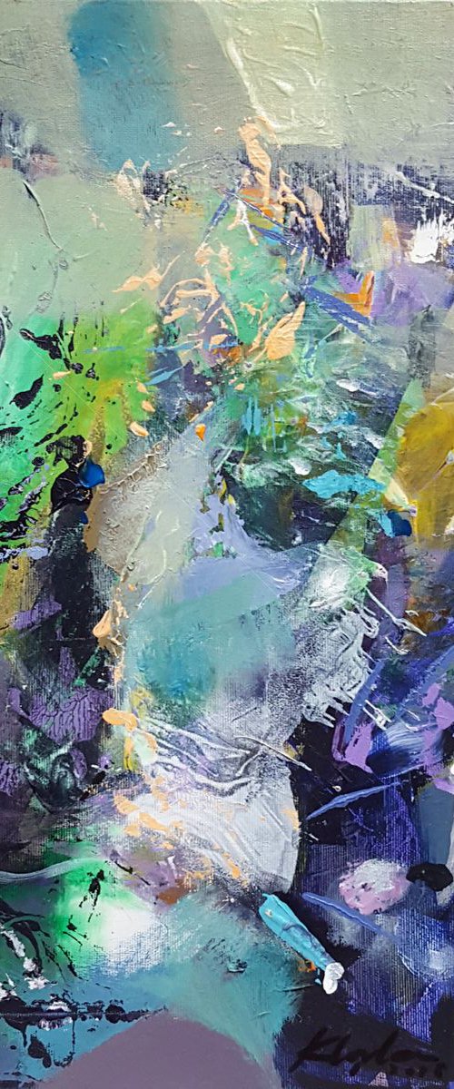 from beyond the inside series, That memory from an infinite silence, signed July 2018 by Kloska Ovidiu