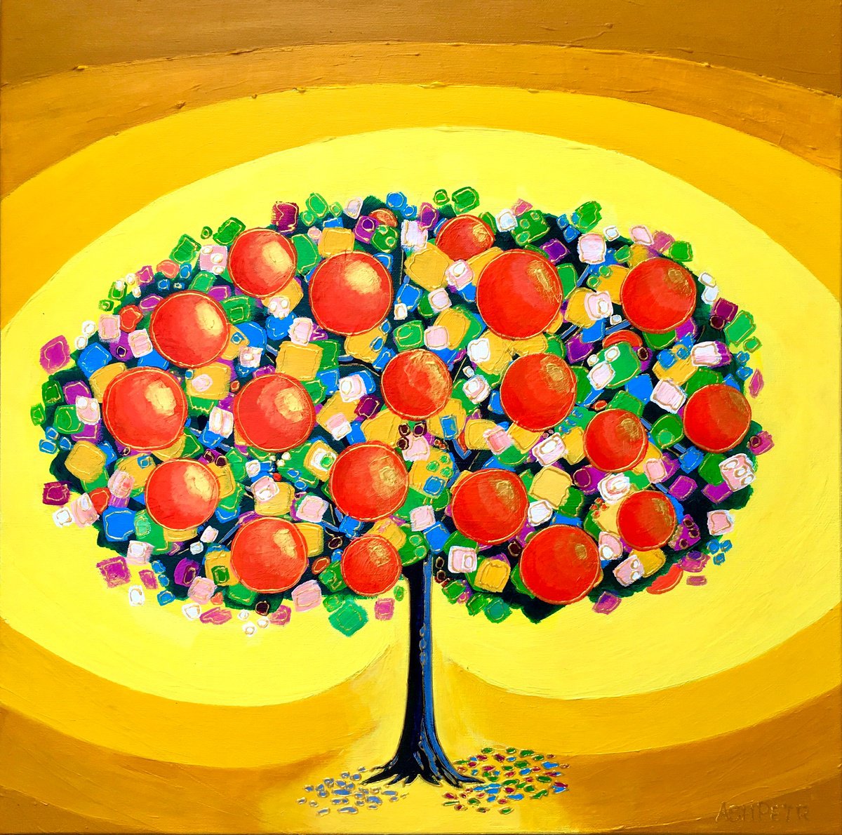 Orange tree by Ashot Petrosyan