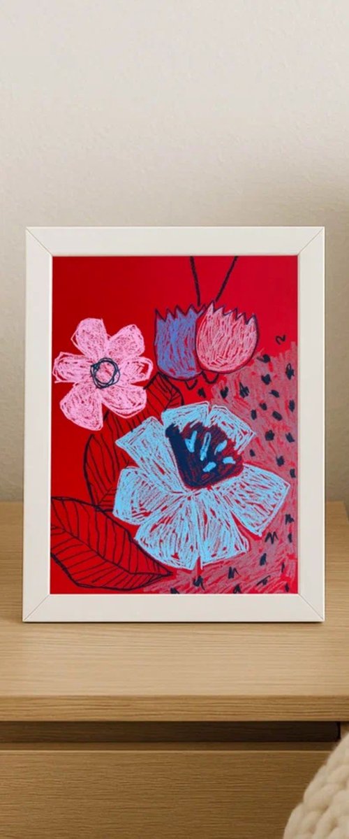Abstract Floral Bouquet by Sasha Robinson