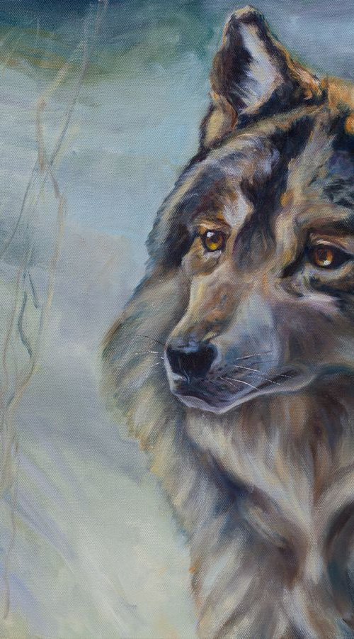 Wolf by Liudmila Pisliakova