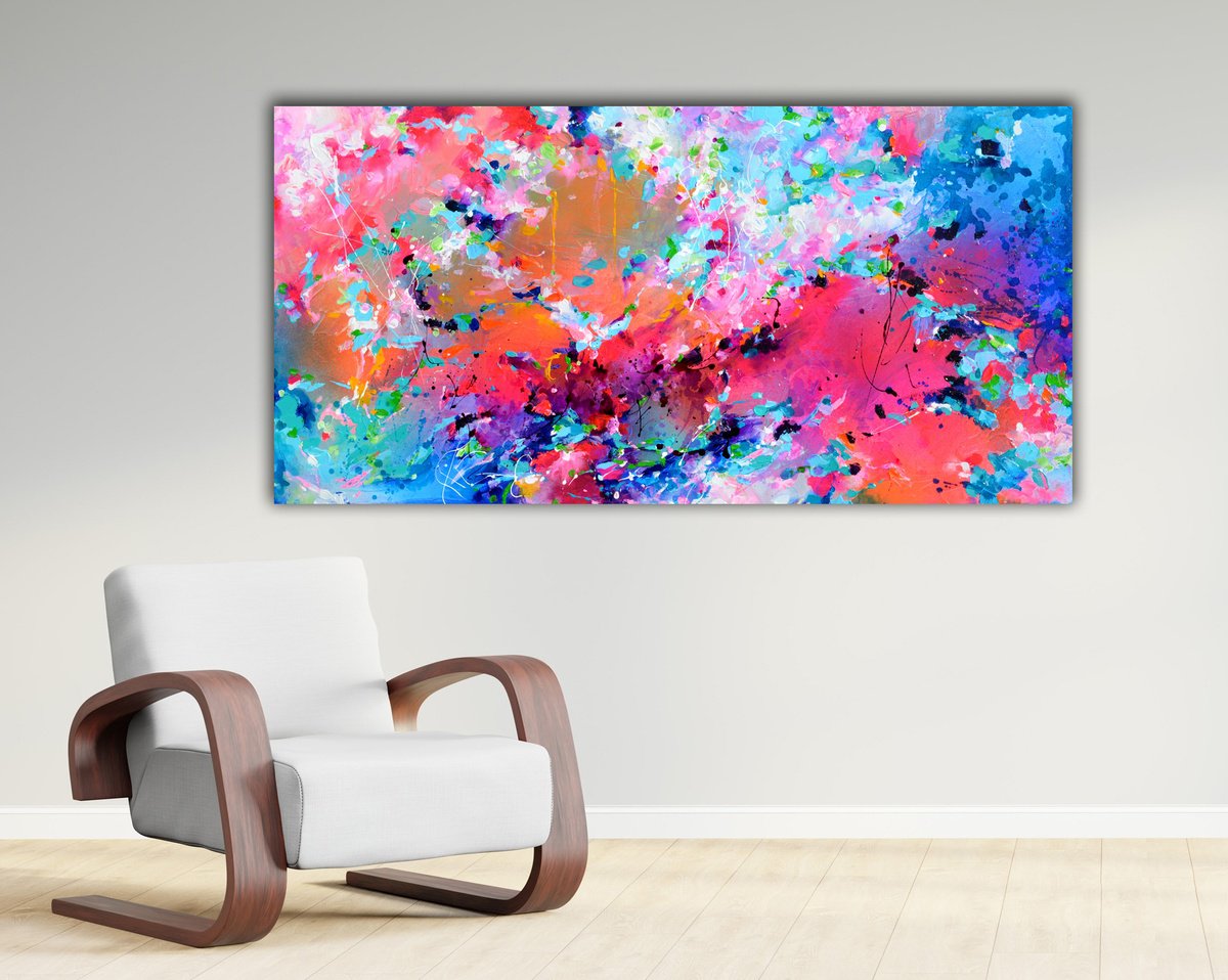 Fresh Moods 117 By Soos Roxana Gabriela, 39 X 20, Artwork For Sale On Artfinder
