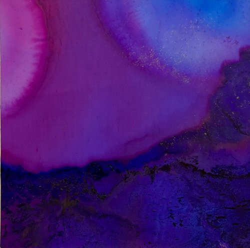 Purple Hill by Tracey Mason