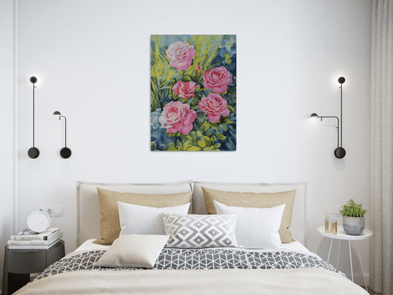 Pink roses