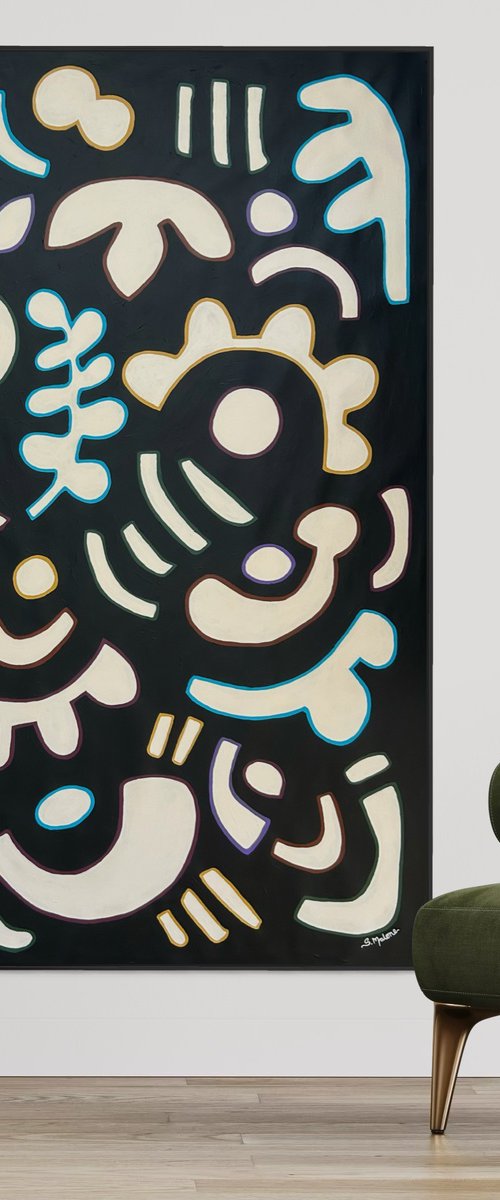 A Dialogue Between Shapes by Samantha Malone