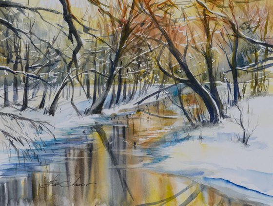 Winter river