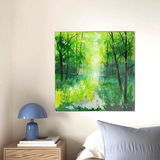 Misty Spring Woodland