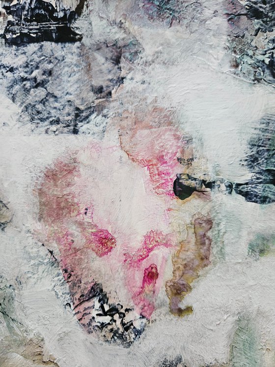 Interwoven Field Abstract Painting