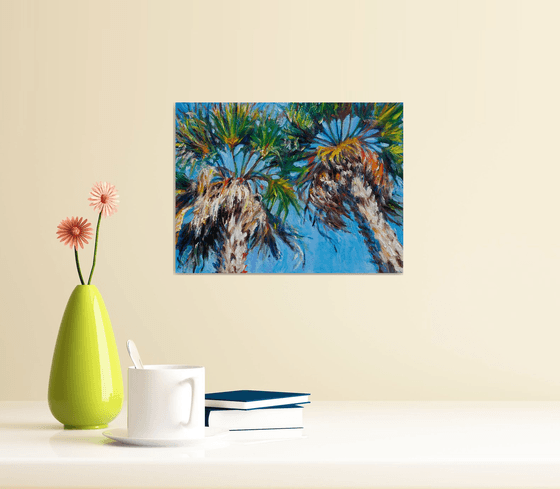 Palm Trees FRAMED
