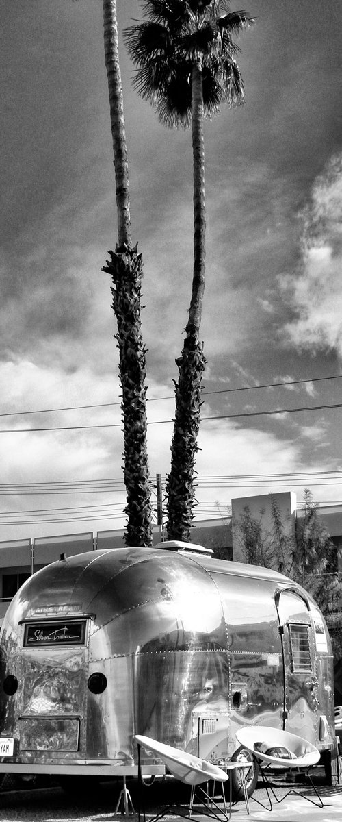 TRAILER TREASURE Palm Springs CA by William Dey