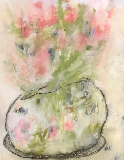 Bowl of Flowers 2 by Stephanie Garber