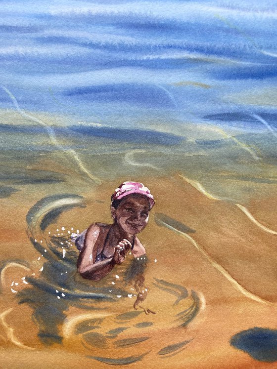 Summer Sea Happiness