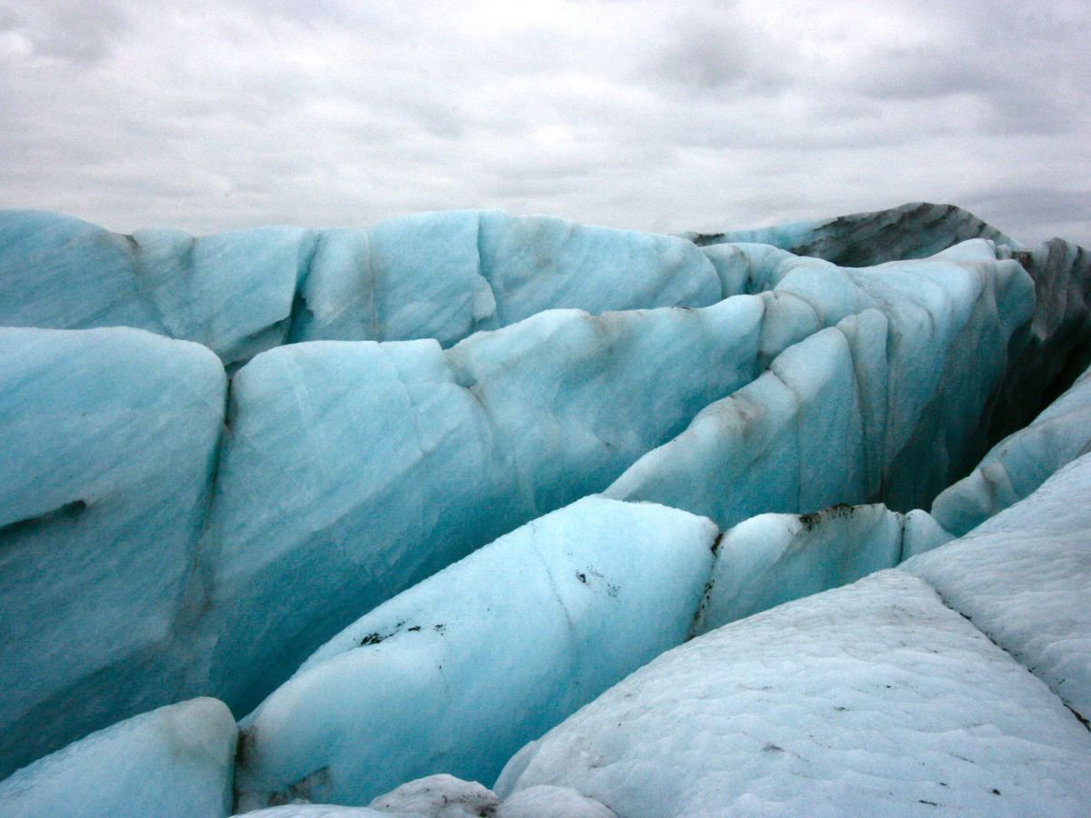 Falljo?kull Glacier, Skaftafell Vatnajo?kull National Park, Iceland by Laura Gompertz
