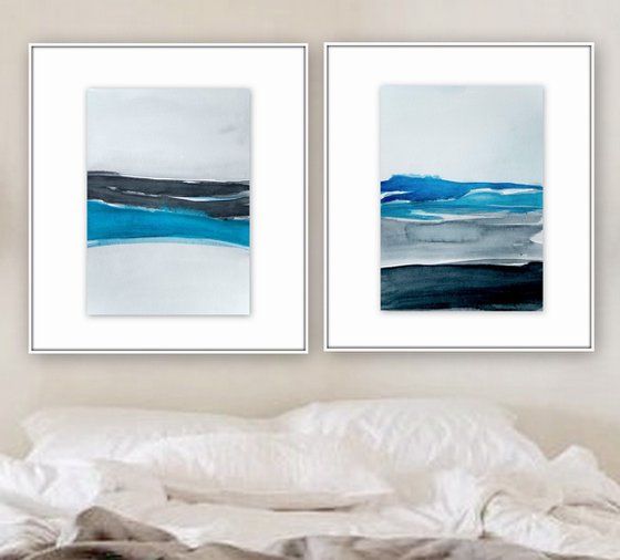 Landscape, set of 2