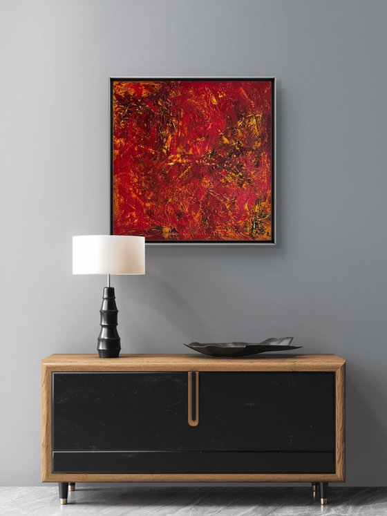 Ember State 80x80x2 cm