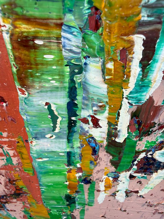 Light of the birch forest