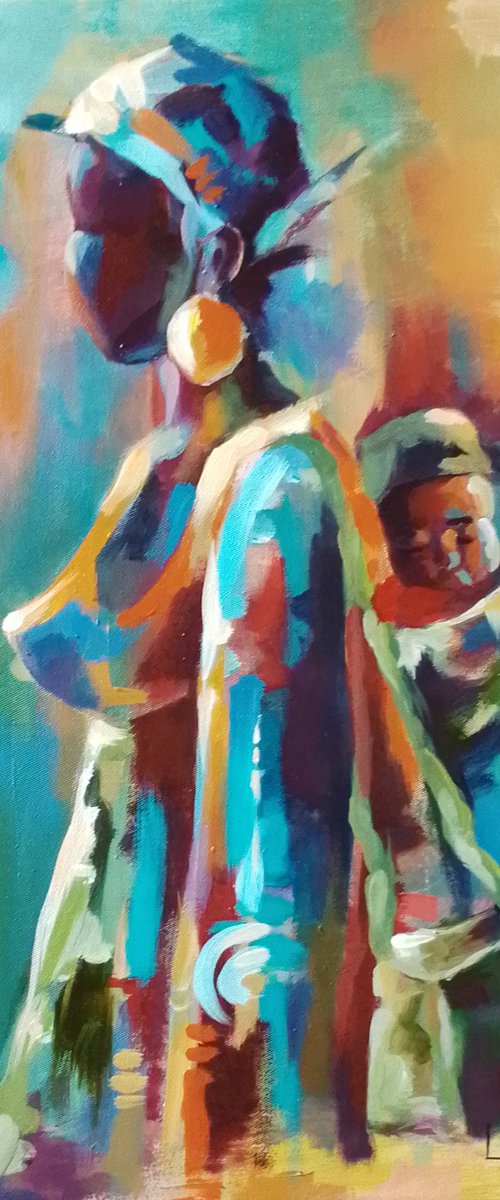 Journey to the Market by Alex Mensah