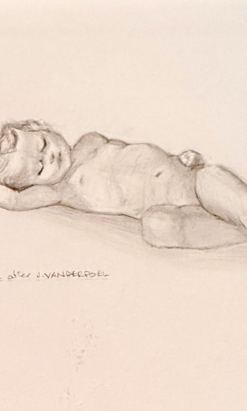 Sleeping Baby after John Vanderpoel by Elizabeth B. Tucker