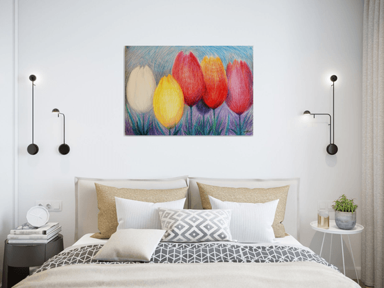 Tulips White 2
