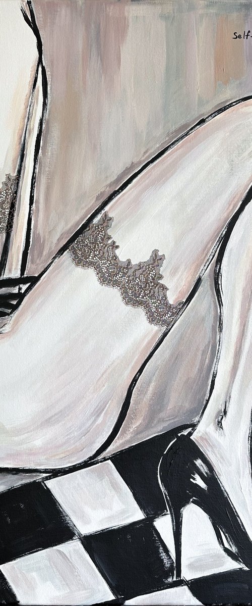 Self-discovery is a dance by Kristina Mallen