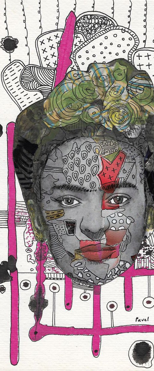 Portrait of Frida # 10 by Pavel Kuragin