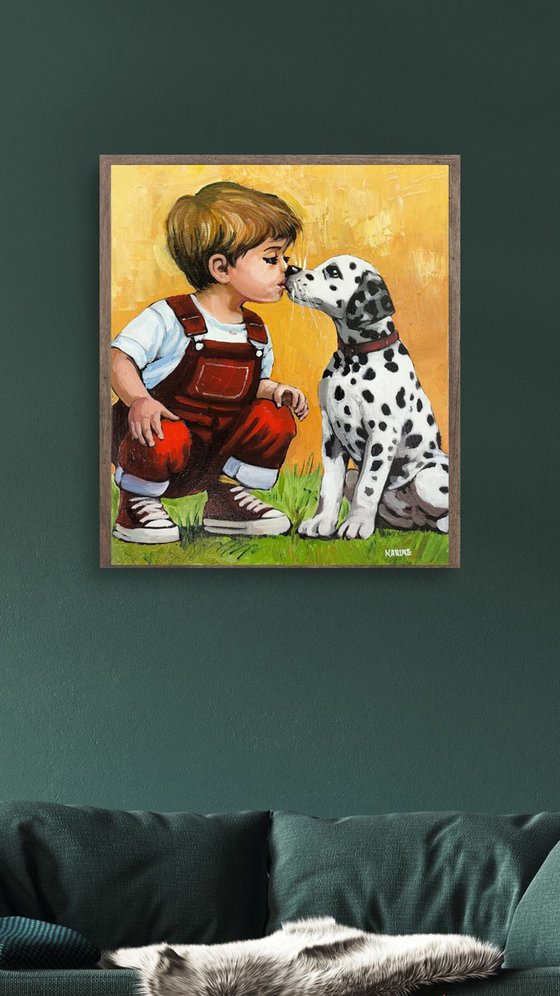 A Kiss of Friendship