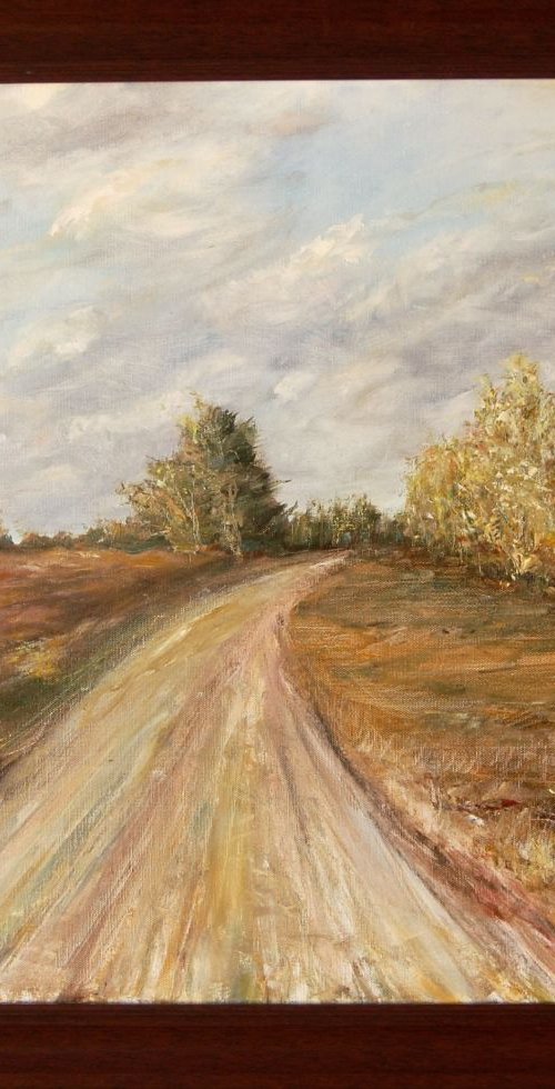 Rural Road by Mikhail  Nikitsenka
