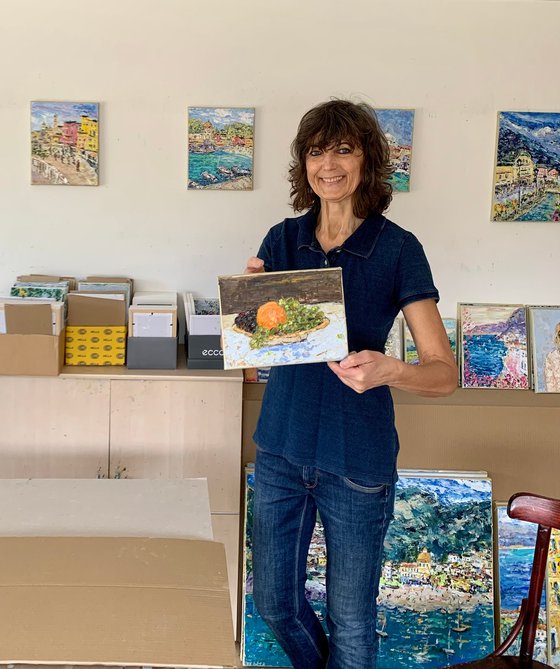 The girl by the window