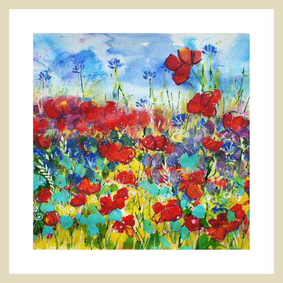 Poppies and Cornflowers