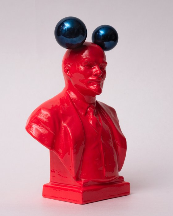 Lenin with Mickey's Ears