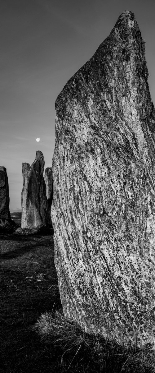 Standing Stones Moonrise - Callanish Isle of lewis by Stephen Hodgetts Photography