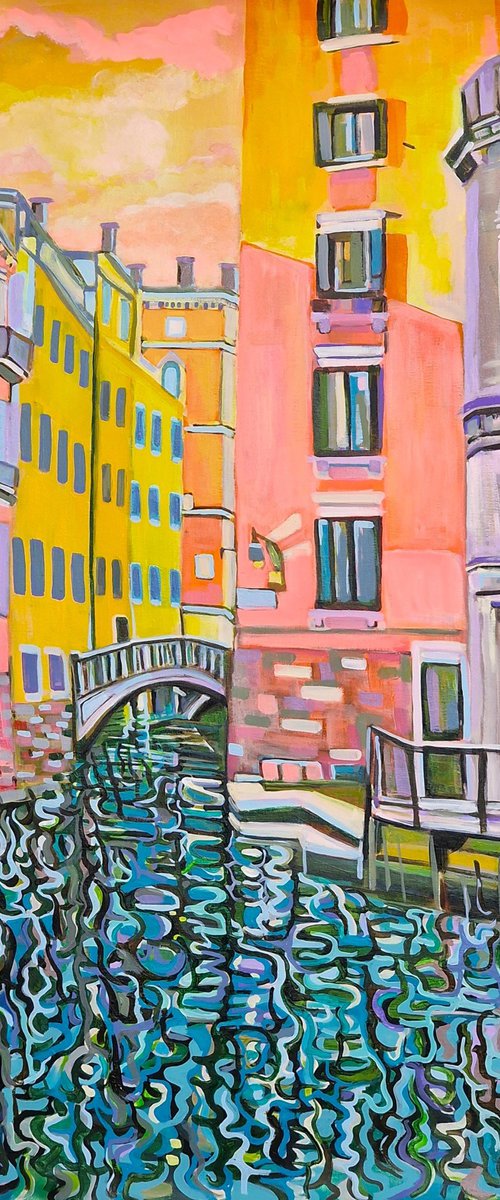 Venice Sunset by Alexandra Djokic