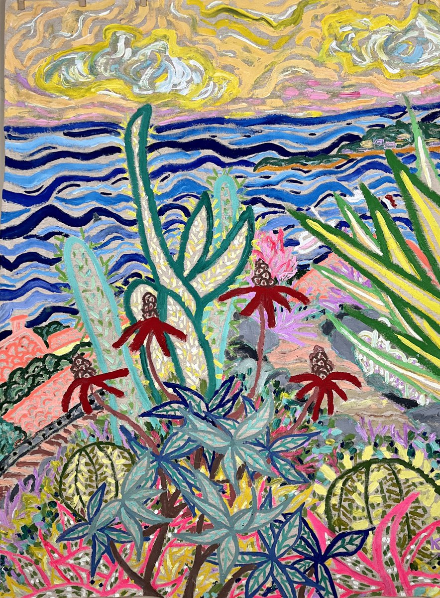 Eze (Jardin Exotique) by Katie Jurkiewicz