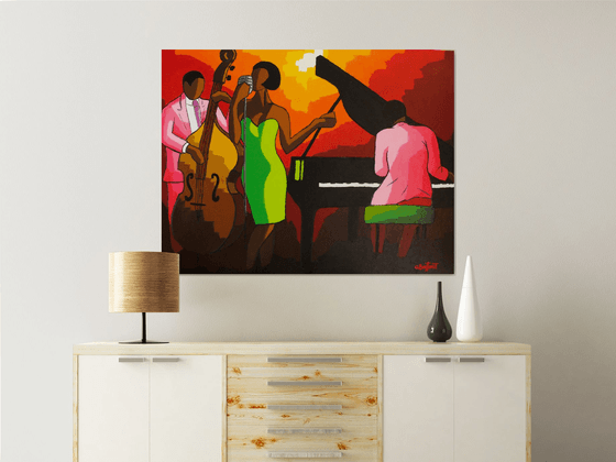 Jazz rose green