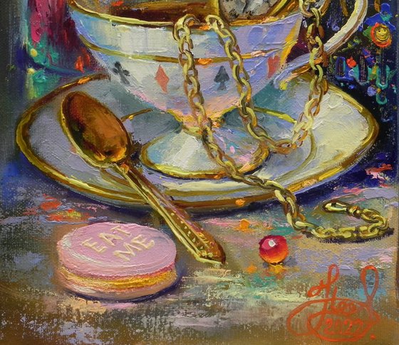 "Mad Tea Party II" Original Art