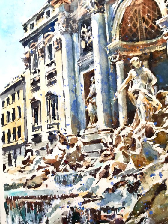 The Trevi Fountain