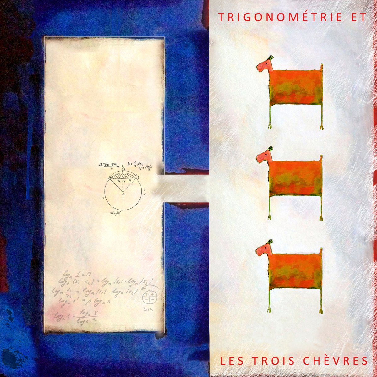 A Congregation Of Relationships#5  Les Trois Chevres. (Movement And Enclosure). by Richard Pike