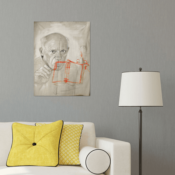 Portrait of Picasso