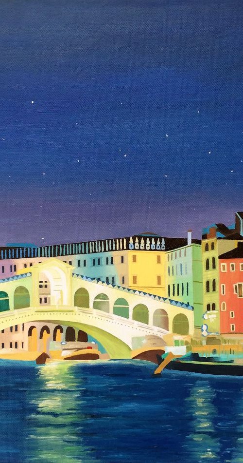 Starry Night in Venice by Jill Ann Harper