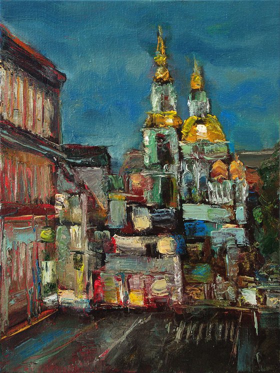 Moscow through the eyes of an Armenian artist