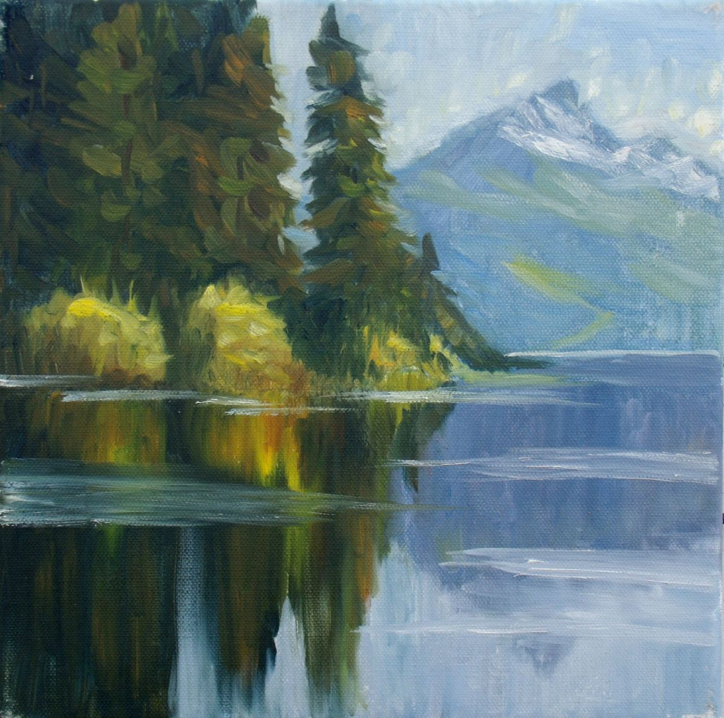 Reflection Oil Painting By Elena Sokolova Artfinder