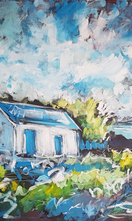 N015 Landscape 100x70cm by Lukasz Lepik